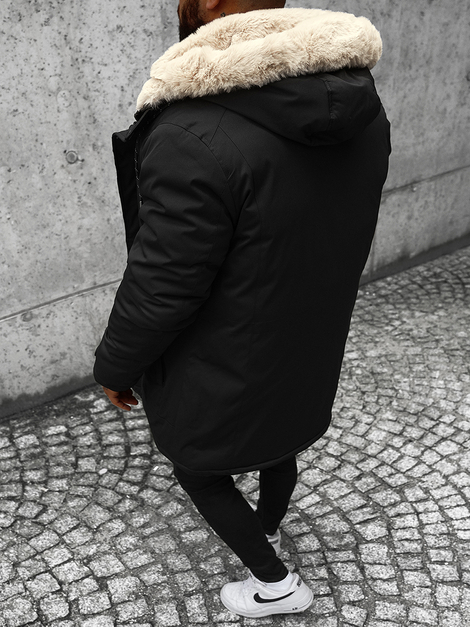 Pánská zimní bunda Černá OZONEE JS/22M52/392