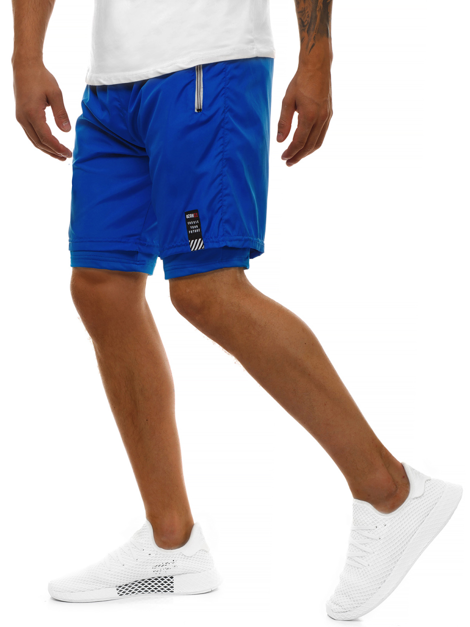 Pánské Krátké Kalhoty Modré OZONEE O/11127