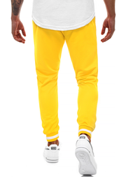 Pánské tepláky Žluté OZONEE A/2134