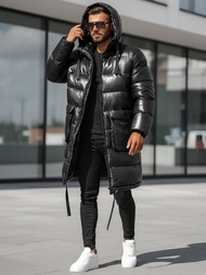 Pánská bunda černá OZONEE O/M3205Z