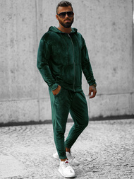 Pánská Tepláková Souprava Zelený OZONEE O/D8160/9157