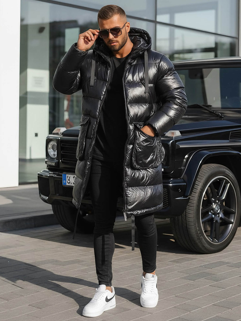 Pánská bunda černá OZONEE O/M3205Z