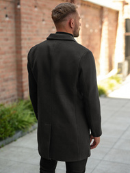 Pánský Kabát Černý OZONEE JS/11Z8269