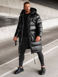 Pánská zimní bunda černá OZONEE O/M3205Z