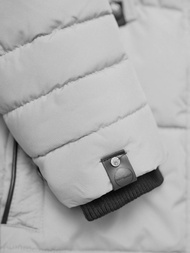 Dámská Bunda Šedé OZONEE O/W377Z