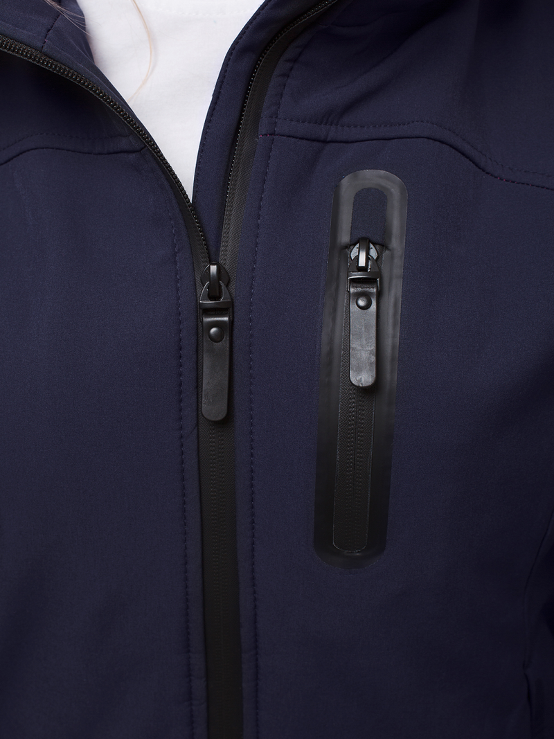 Dámská bunda Softshell Námořnická Modřá OZONEE N/4849