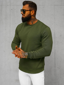 Pánská Mikina Khaki OZONEE JS/2001-10Z