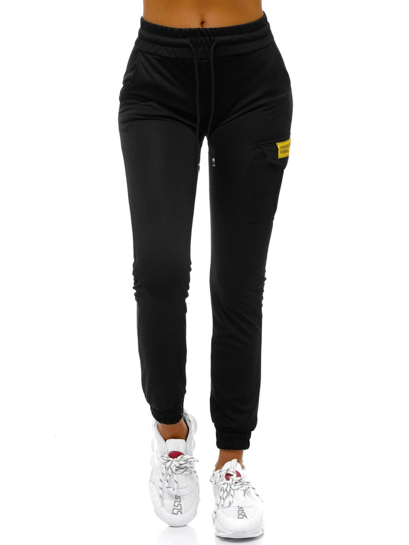 Dámské tepláky Černo-Žluté OZONEE O/82320