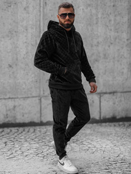 Pánská Tepláková Souprava Černá OZONEE O/3A82