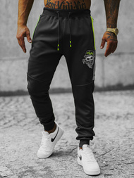 Pánské Tepláky Černé OZONEE JS/K10250Z