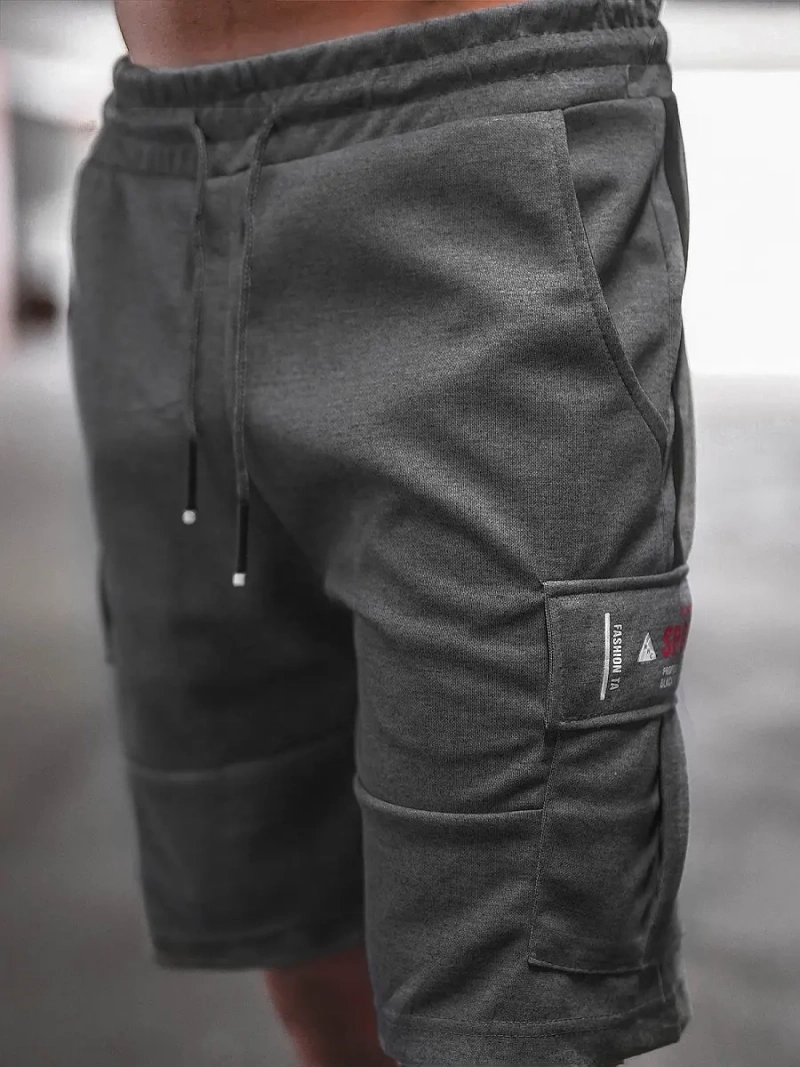 Pánské Kraťasy Grafitové OZONEE O/WW20016/3