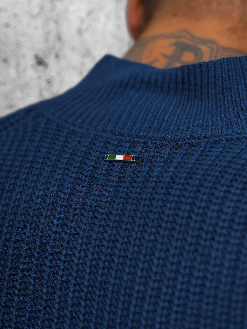 Pánský Svetr Námořnické Modré OZONEE NB/MM6020/6