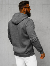 Pánská Mikina Tmavě-Šedá OZONEE JS/2008Z