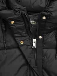 Dámská Bunda Černá OZONEE JS/16M9188/392