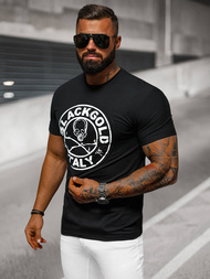 Pánské Tričko Černé OZONEE NB/MT3074