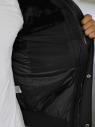 Pánská Zimní Bunda Černá OZONEE O/M798Z