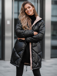 Dámská Bunda Černá OZONEE JS/5M3189/392Z