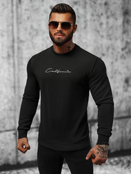 Pánská Mikina Černá OZONEE O/P2029