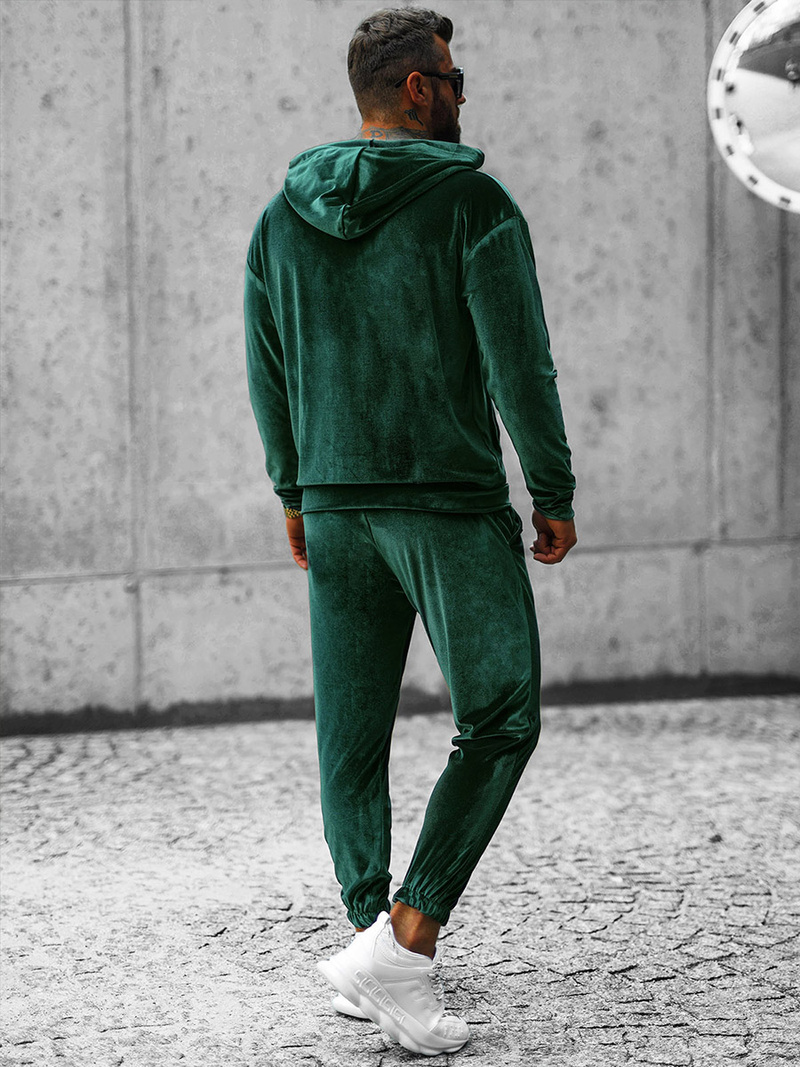 Pánská Tepláková Souprava Zelený OZONEE O/D8160/9157