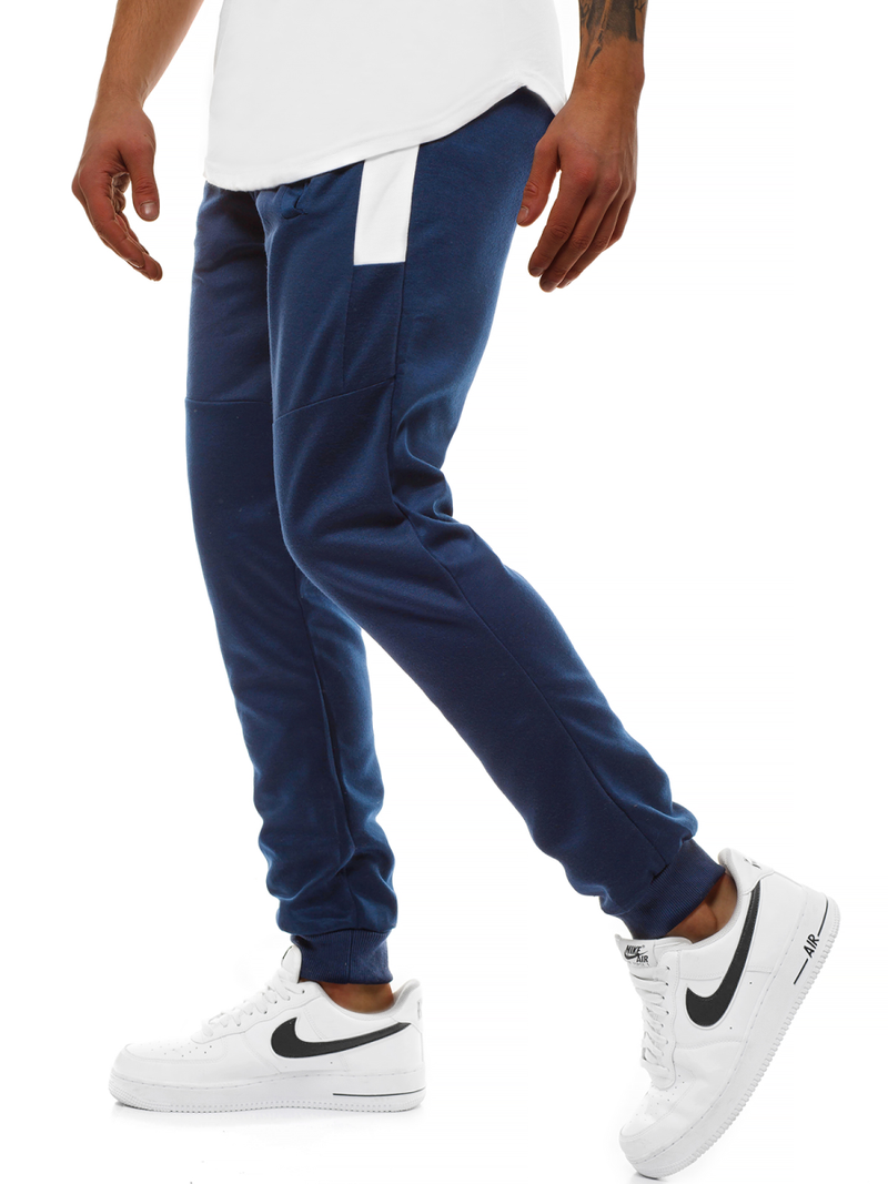 Pánské Tepláky Námořnické Modré OZONEE JS/JZ11021