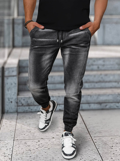 Pánské Džíny Jogger Černé OZONEE NB/MP0115NZ