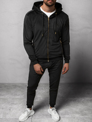 Pánská Tepláková Souprava Černá OZONEE O/12128