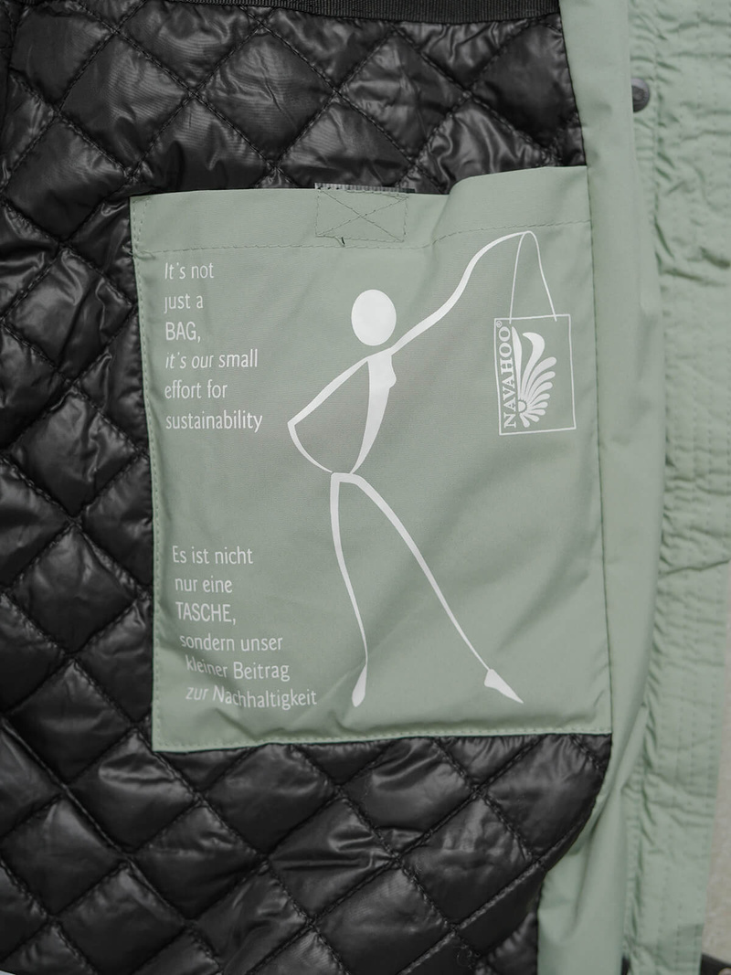 Dámská Bunda Mentolová OZONEE O/W377Z