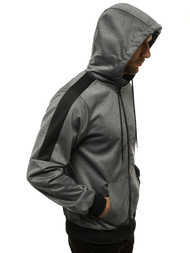 Pánská Mikina Grafitová OZONEE JS/99005