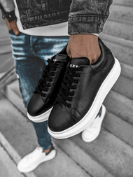 Pánské Sneakery Černé OZONEE B/2051