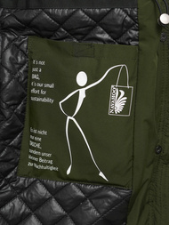 Dámská Bunda Khaki OZONEE O/W377Z