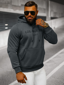 Pánská Mikina Grafitová OZONEE JS/27B6507/5