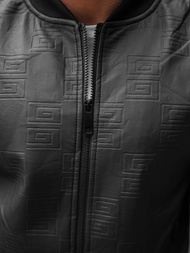 Pánská Bunda Černá OZONEE O/3A65