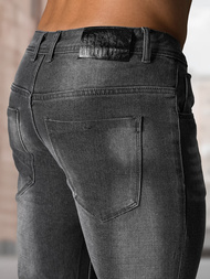 Pánské Džíny Grafitové OZONEE NB/MP0199GSZ