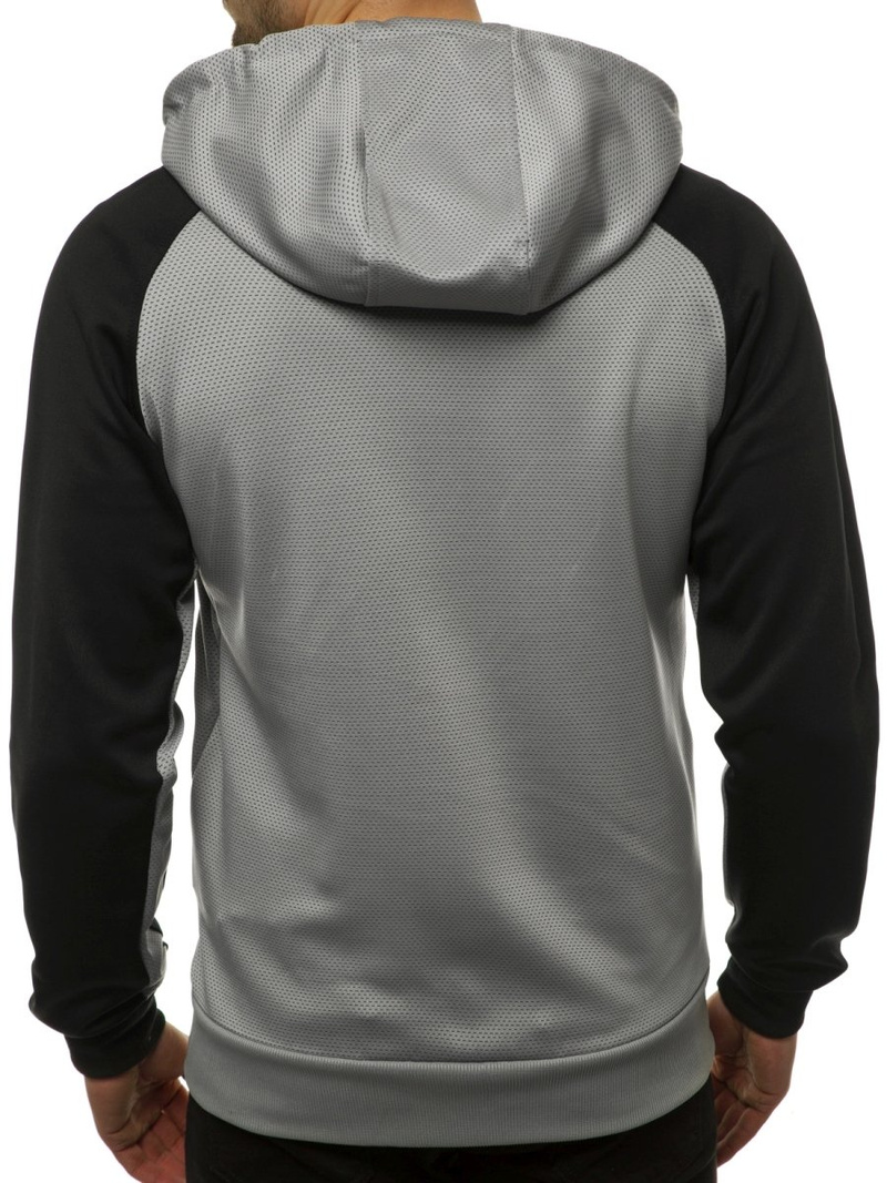 Pánská Mikina Šedá OZONEE JS/88006