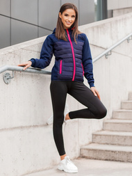 Dámská bunda Námořnická Modřá OZONEE JS/KSW4002Z