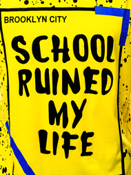 Pánské Tričko Žluté OZONEE JS/KS1978