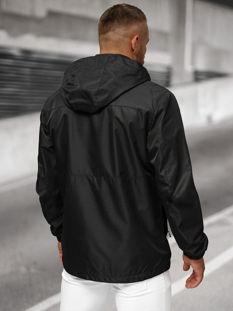 Pánská Bunda Černá OZONEE JS/22M311/392Z