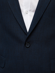 Pánské Sako Námořnická Modřá OZONEE H/28