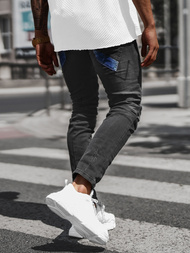 Pánské Džíny Černé OZONEE NB/MP0025N