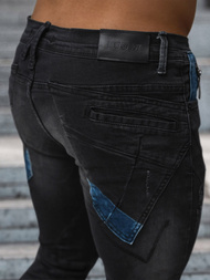 Pánské Džíny Černé OZONEE NB/MP0025NZ