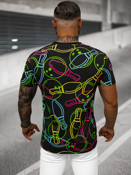 Pánské Tričko Černé OZONEE O/T1272/3