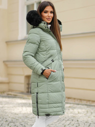 Dámská Bunda Mentolová OZONEE O/W377Z