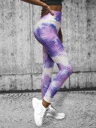 Dámské legíny fialovvé OZONEE JS/YW88025Z