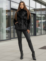 Dámská Bunda Černá OZONEE JS/11Z8261Z