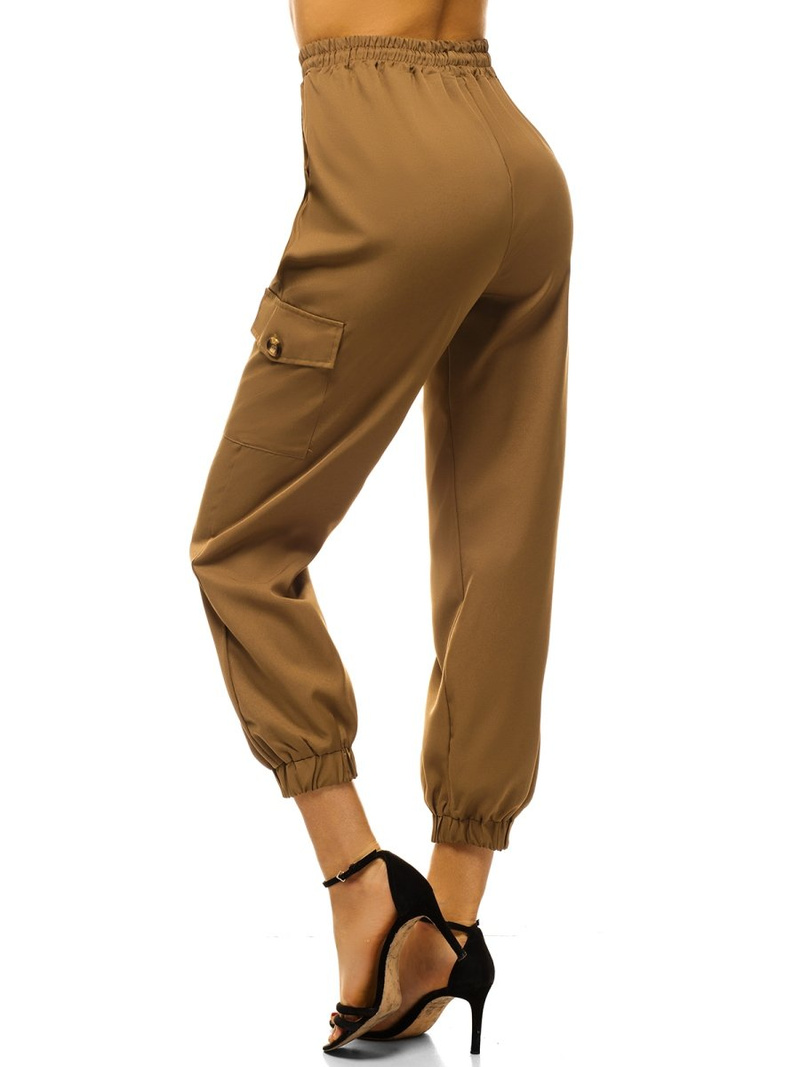 Dámské jogger kalhoty Camelové OZONEE O/HM006