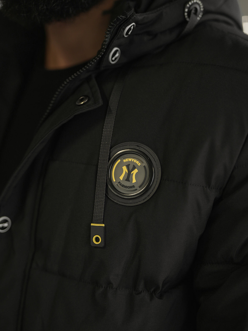 Pánská Bunda Černá OZONEE JS/57M7503/392Z