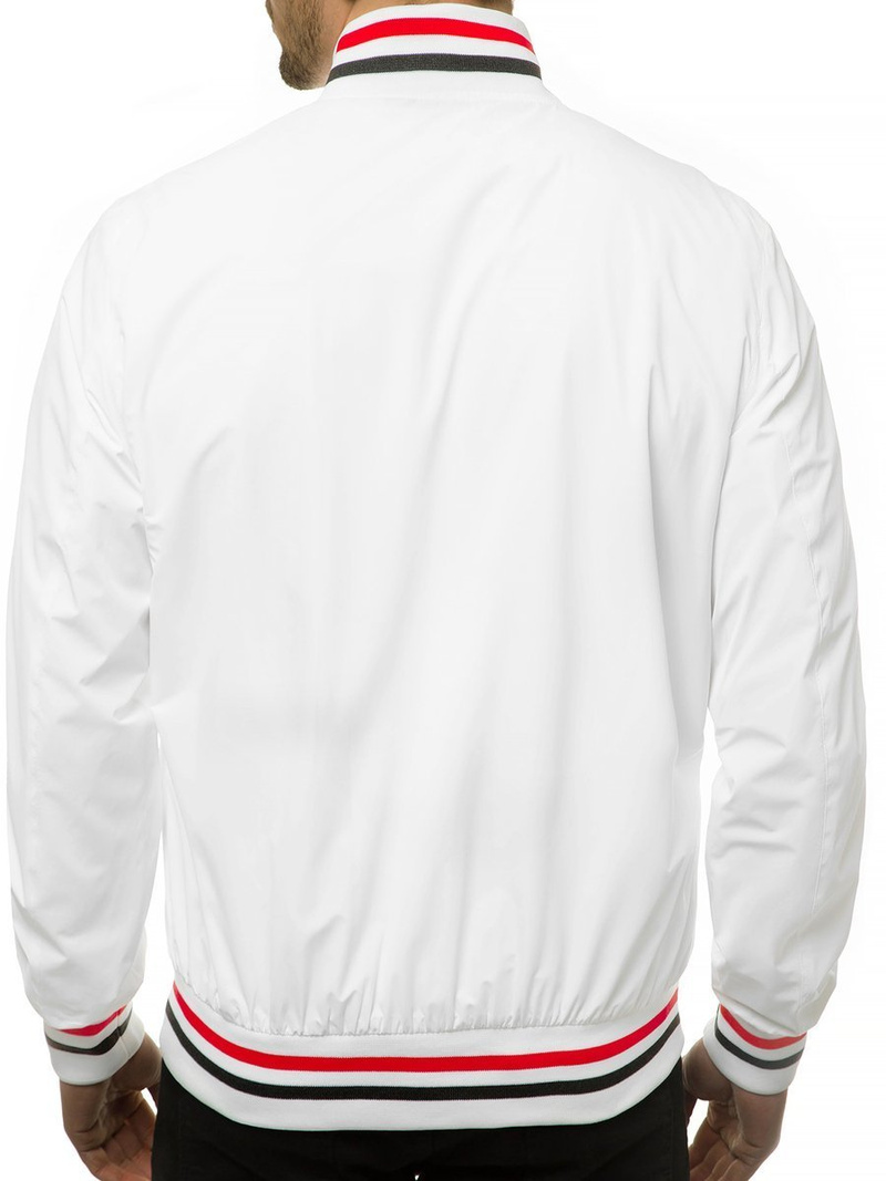 Pánská Bunda Bílá OZONEE N/6193