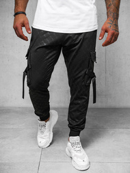 Pánské Tepláky Černé OZONEE O/PS6021