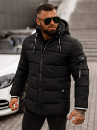 Pánská Bunda Černá OZONEE JS/57M7502/392