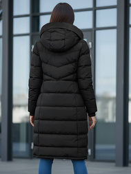 Dámská Bunda Černá OZONEE JS/M736/392Z